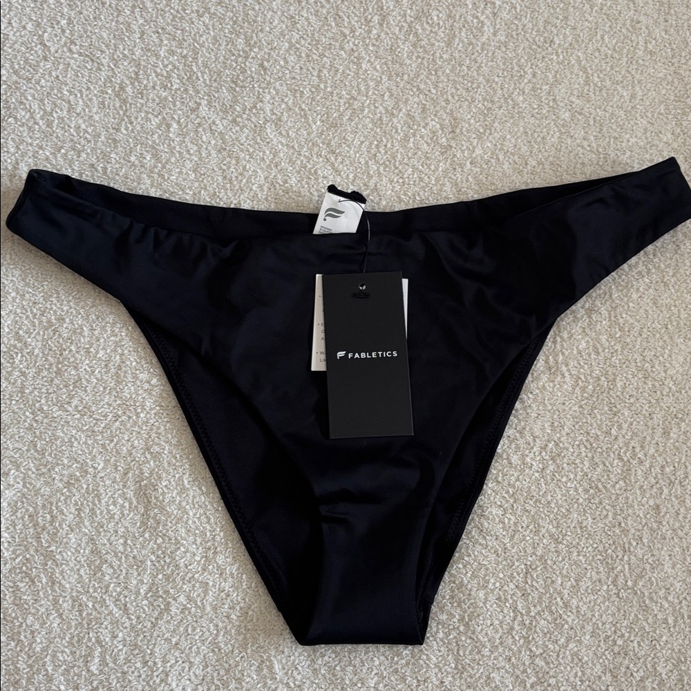 Fabletics Classic Black Bikini Bottoms
